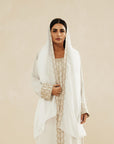 BEIGE EMBROIDERED CAFTAN