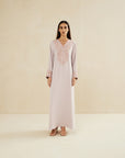 BLUSH PINK EMBROIDERED CAFTAN