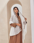 Brown embroidered Caftan