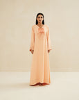 CORAL EMBROIDERED CAFTAN