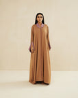 BRONZE TWO TONED LOOSE FIT CAFTAN