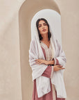 Dust Pink Moroccan Style Caftan