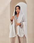 Light Beige Linen Caftan