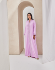 Lilac Moroccan Style Caftan