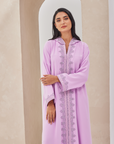 Lilac Moroccan Style Caftan