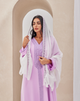 Light Purple Crepe Caftan